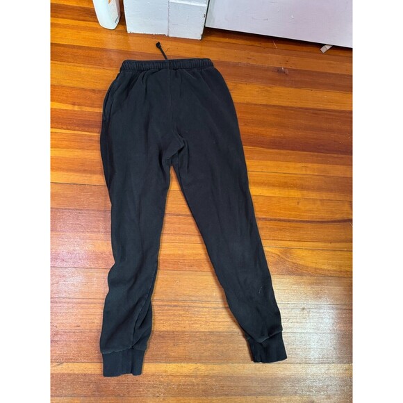Champion Triple Logo Black Red White Fleece Jogger - Mens Small  Sweat Pants - Picture 2 of 4